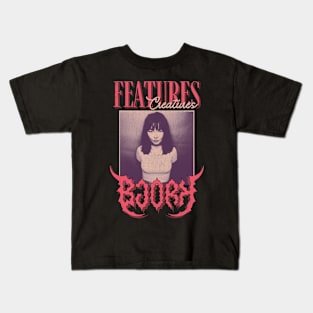 Björk Vintage 1965 // Features Creatures Original Fan Design Artwork Kids T-Shirt